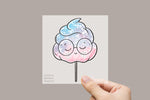 Lade das Bild in den Galerie-Viewer, Bügelbild "Zuckerwatte"
