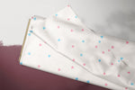 Lade das Bild in den Galerie-Viewer, Supersoft Premium French Terry &quot;Zuckerwatte&quot; Herzchen Kombi groß 0,5 m
