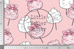 Lade das Bild in den Galerie-Viewer, Supersoft Premium French Terry &quot;Zuckerwatte&quot; Rosa groß 0,5 m
