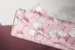 Lade das Bild in den Galerie-Viewer, Supersoft Premium French Terry &quot;Zuckerwatte&quot; Rosa groß 0,5 m

