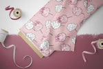 Lade das Bild in den Galerie-Viewer, Supersoft Premium French Terry &quot;Zuckerwatte&quot; Rosa groß 0,5 m
