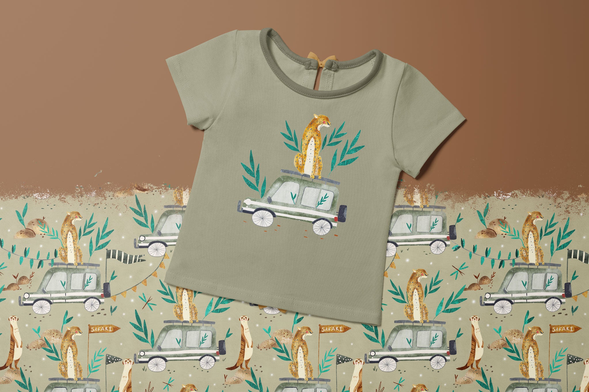 Bügelbild "Kike's Safari Collection" Gepard