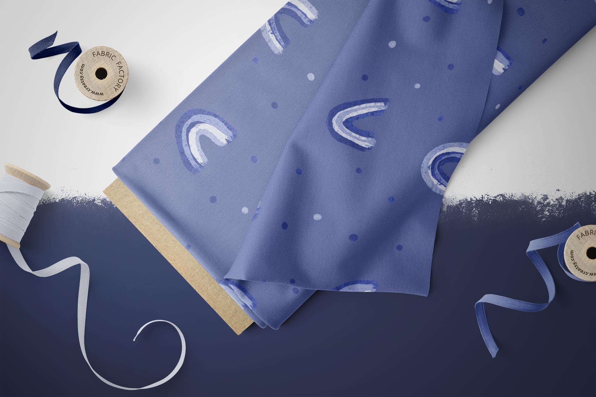 Design "Arc en ciel" Navy Collection 0,5 m