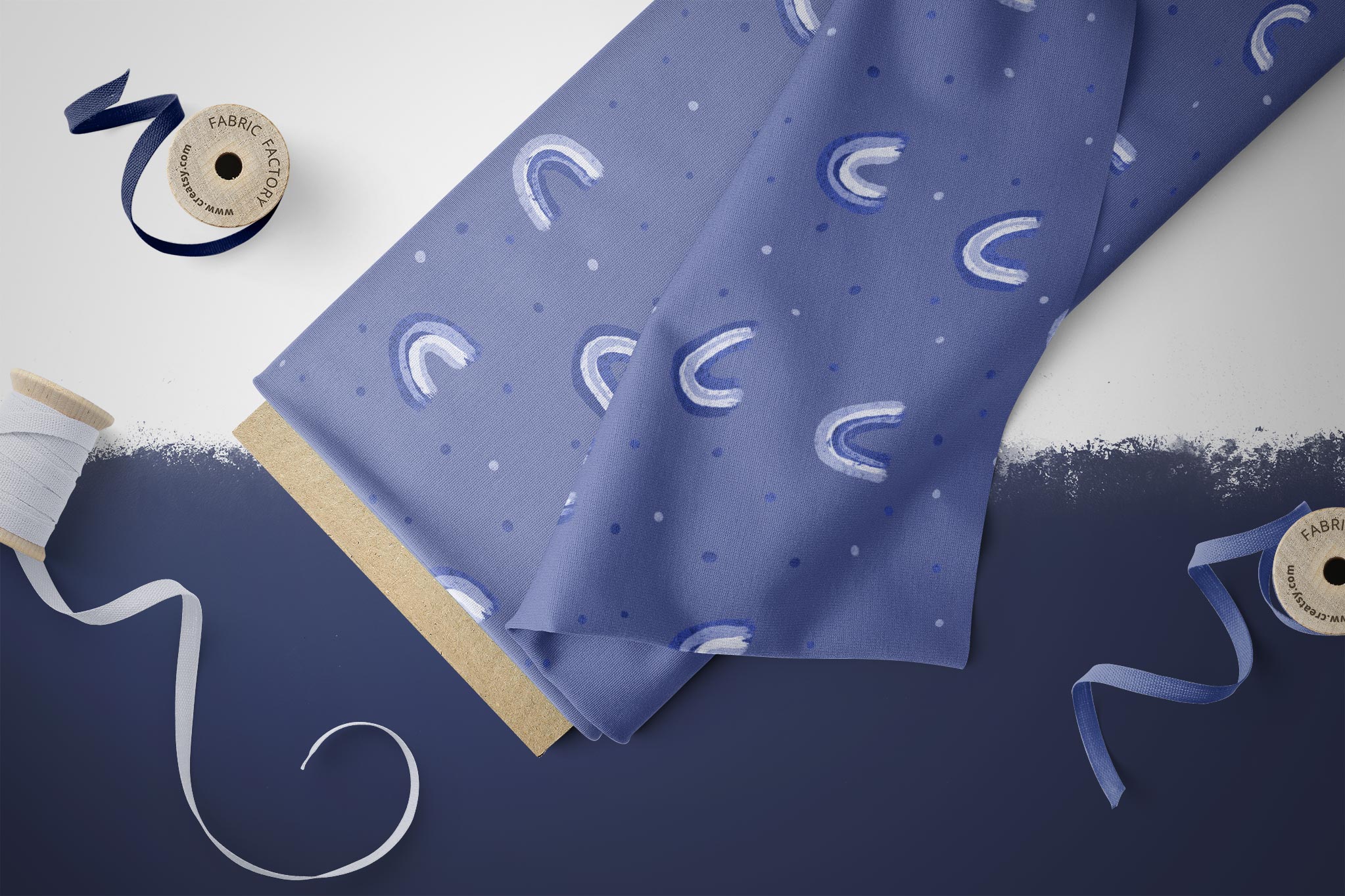 Design "Arc en ciel" Navy Collection 0,5 m