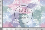 Lade das Bild in den Galerie-Viewer, Softshell Classic &quot;Chalkbows&quot; cotton candy weiß 0,5m Lager
