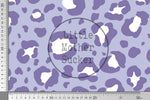 Lade das Bild in den Galerie-Viewer, Supersoft Premium BIO Jersey "LMS Leopard" lila 0,5 m
