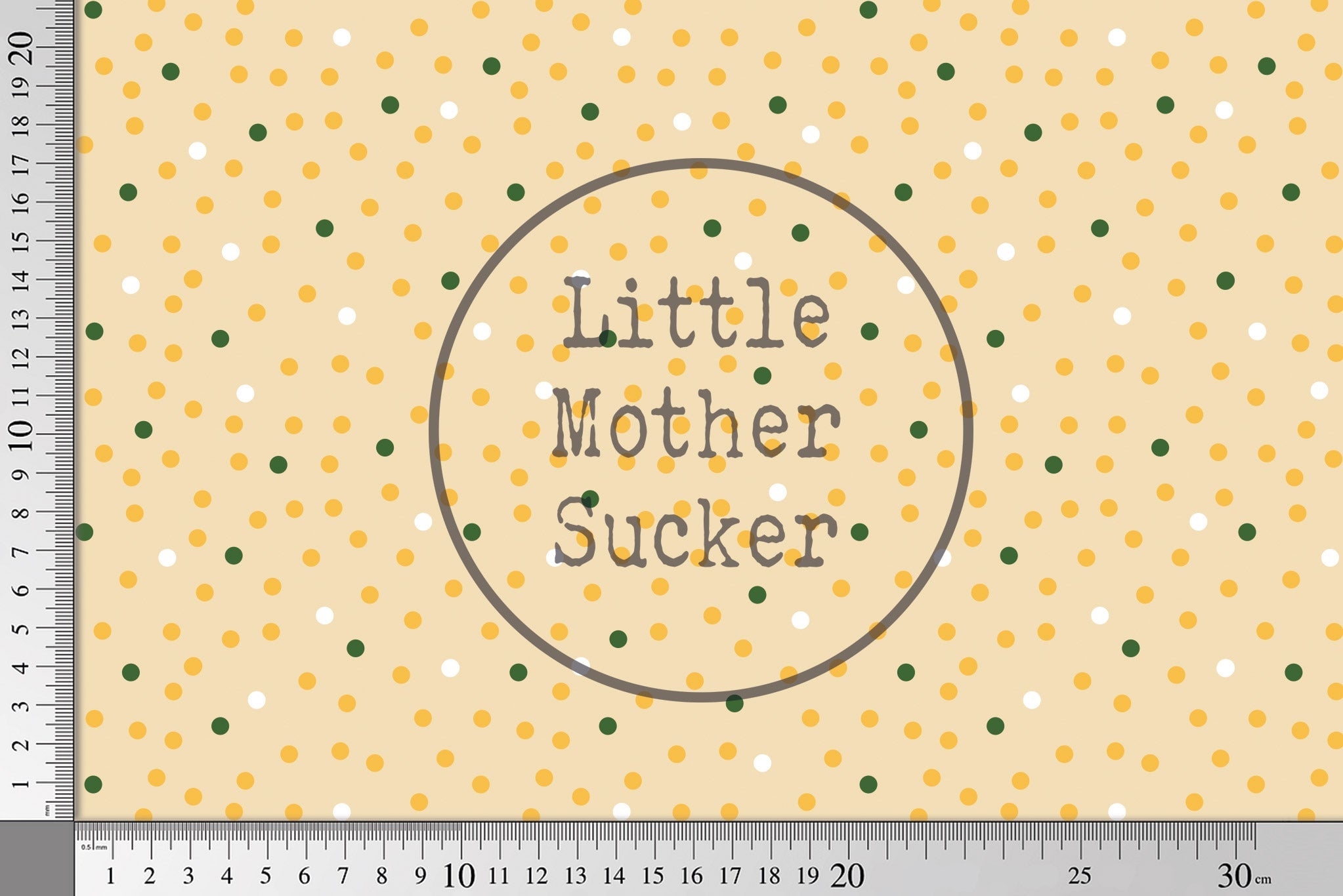 Design "Posy" lemon COLLECTION 0,5 m
