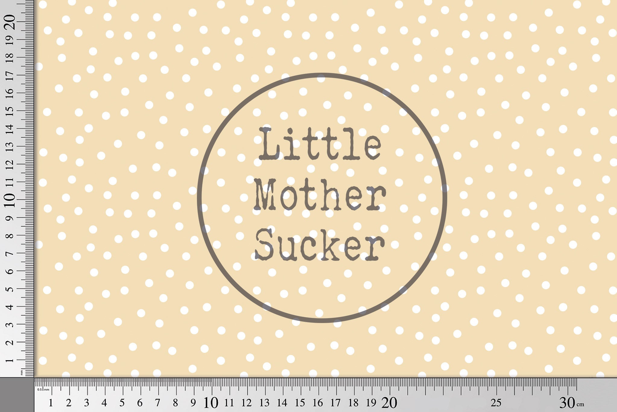 Design "Posy" lemon COLLECTION 0,5 m
