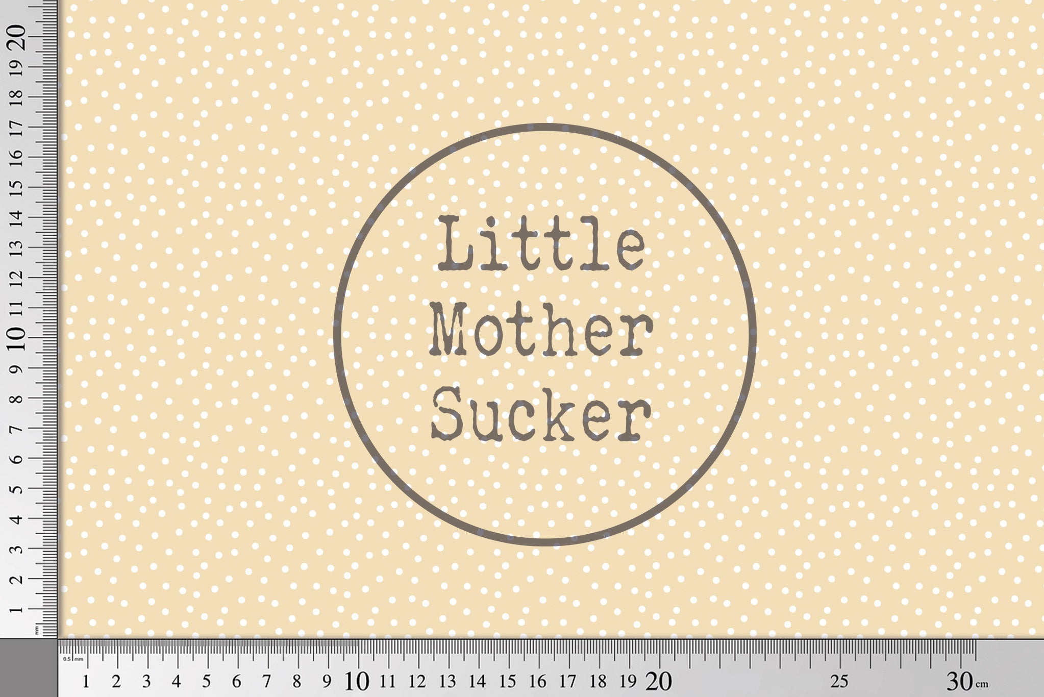 Design "Posy" lemon COLLECTION 0,5 m