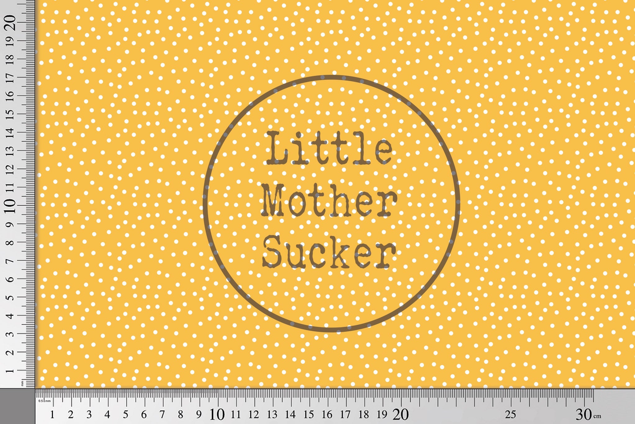 Design "Posy" lemon COLLECTION 0,5 m