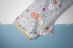Lade das Bild in den Galerie-Viewer, Design "Smile Bright" grau 0,5 m
