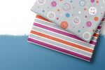 Lade das Bild in den Galerie-Viewer, Design "Smile Bright" grau 0,5 m
