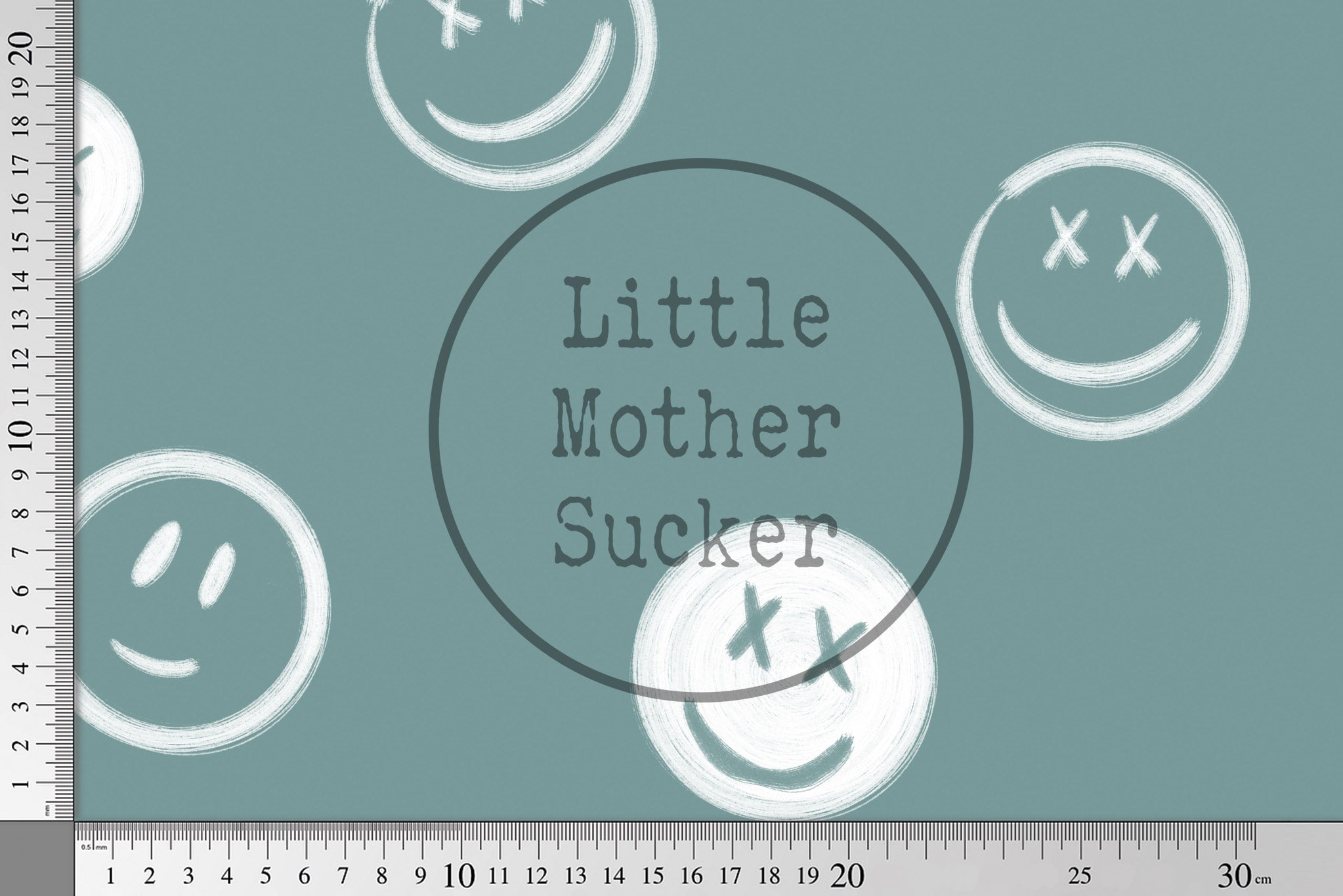 Lycra UV50+ "Smile" Smoke groß 0,5 m Lager