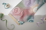 Lade das Bild in den Galerie-Viewer, Frottee Jersey &quot;Smile&quot; watercolor groß 0,5m
