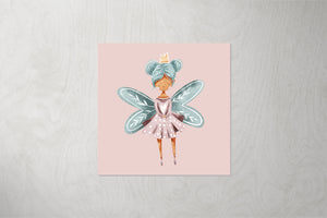 Kunstleder Patch "Ensley Fee" blush 3,5 x 3,5 cm