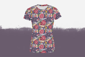 Shirt Damen "Tokio" purple
