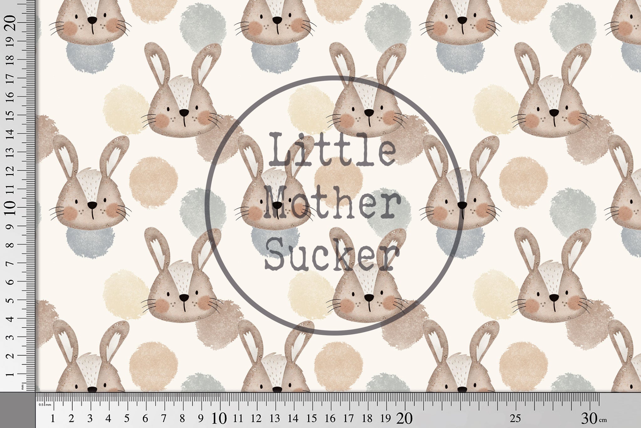 BIO Musselin "Hasi" klein 0,5 m Lager