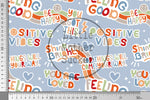 Lade das Bild in den Galerie-Viewer, Design "Positive Vibes" 0,5 m
