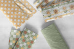 Lade das Bild in den Galerie-Viewer, Supersoft Premium BIO Jersey "Daisy Meadow" Strokes 0,5 m
