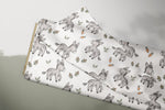 Lade das Bild in den Galerie-Viewer, Supersoft Premium BIO French Terry "Donkey Dude" Esel klein 0,5 m
