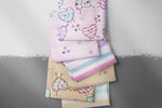 Lade das Bild in den Galerie-Viewer, Supersoft Premium BIO Jersey "Happy Hearts" pink 0,5 m
