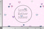 Lade das Bild in den Galerie-Viewer, Supersoft Premium BIO Jersey "Happy Hearts" pink Herzchen 0,5 m
