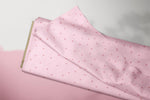 Lade das Bild in den Galerie-Viewer, Supersoft Premium BIO Jersey "Hurra Schule" Pink Herzchen 0,5 m
