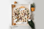 Lade das Bild in den Galerie-Viewer, Supersoft Premium BIO Jersey "Kleine Hoppelbande" Karotte groß 0,5 m
