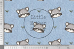 Lade das Bild in den Galerie-Viewer, Design "Waschbärchen Denim" 0,5 m
