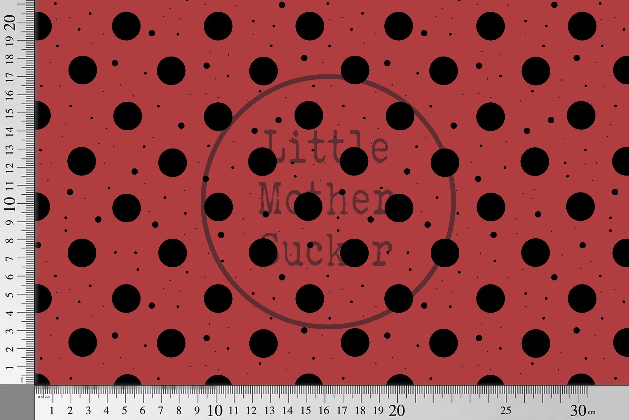Frottee Jersey "Lady Bug" COLLECTION 0,5 m