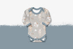 Lade das Bild in den Galerie-Viewer, BIO Baumwoll Webware &quot;Laundry Day&quot; Bunny COLLECTION 0,5 m Lager

