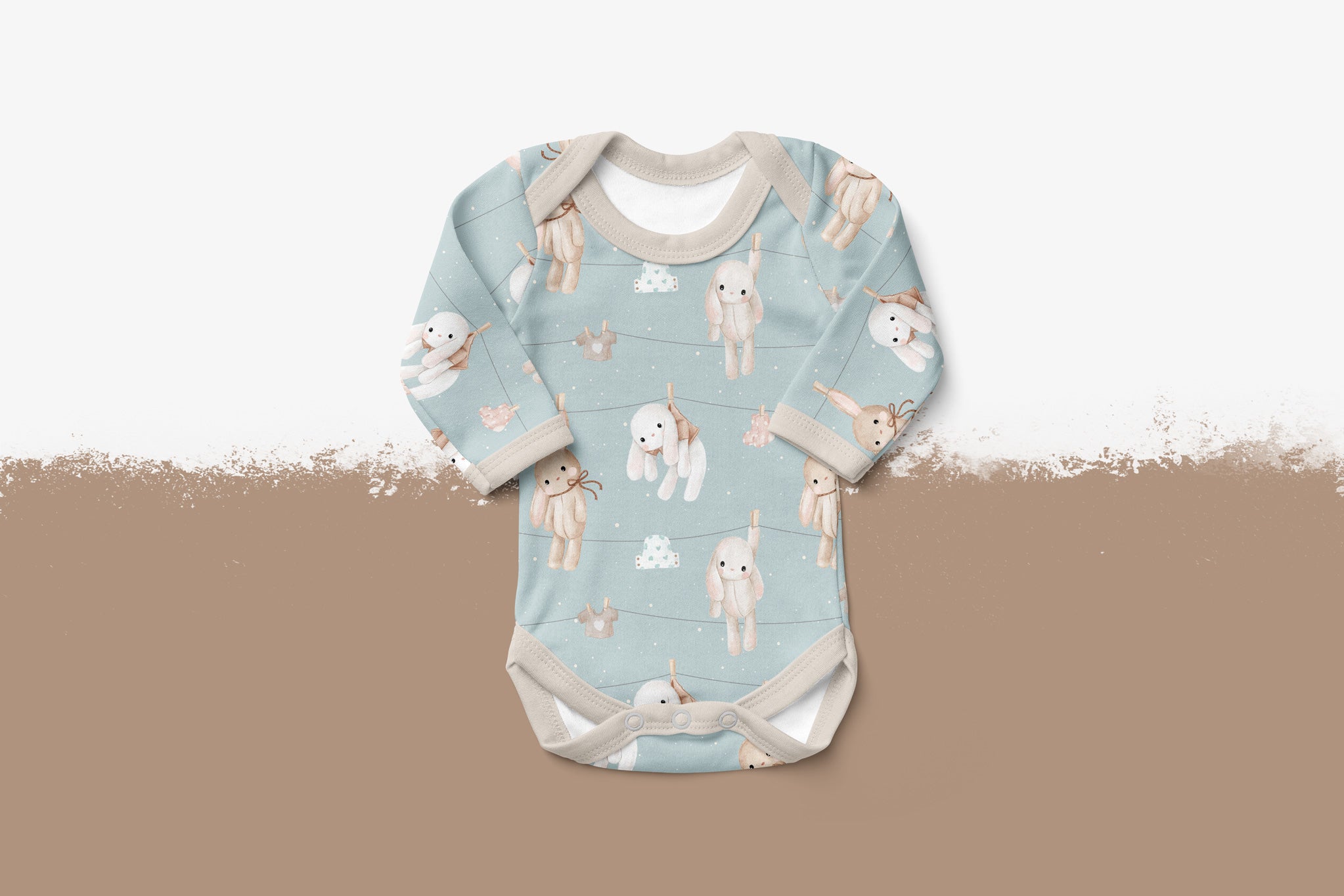 Design "Laundry Day" Bunny COLLECTION 0,5 m