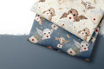 Lade das Bild in den Galerie-Viewer, Supersoft Premium BIO French Terry "Magische Einladung" vanilla 0,5 m
