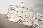 Lade das Bild in den Galerie-Viewer, Supersoft Premium BIO French Terry "Magische Einladung" vanilla 0,5 m
