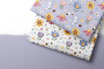 Lade das Bild in den Galerie-Viewer, Frottee Jersey "Sweet Flowers" COLLECTION 0,5 m
