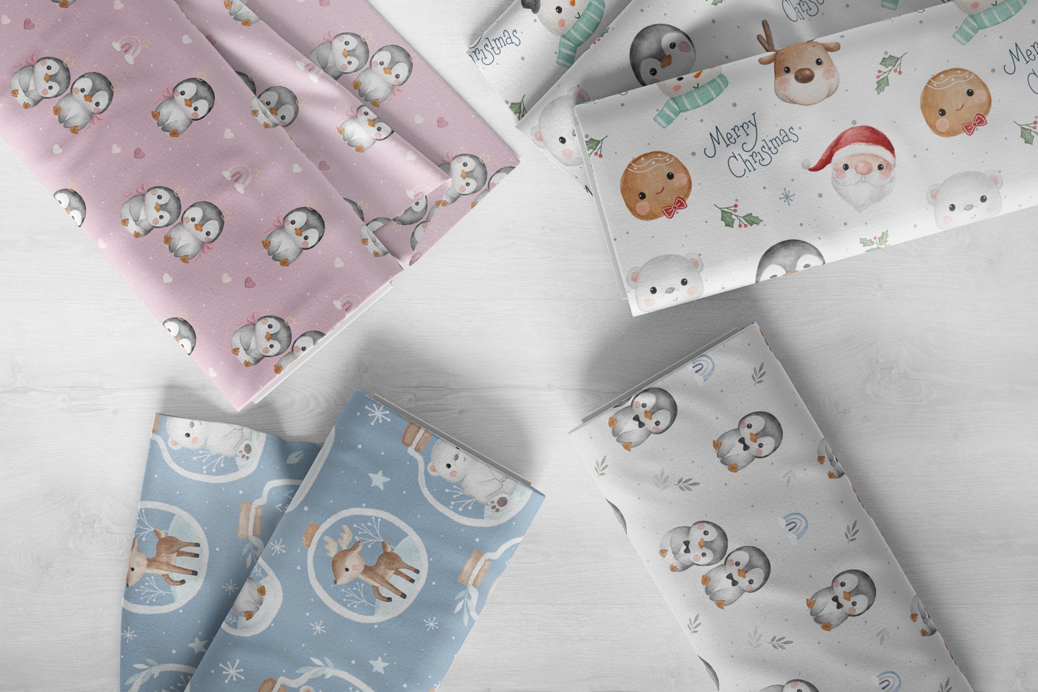 Frottee Jersey "Winter Friends" COLLECTION 0,5 m