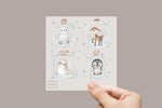 Lade das Bild in den Galerie-Viewer, Bügelbild "Winter Friends"

