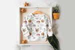 Lade das Bild in den Galerie-Viewer, Frottee Jersey &quot;Winter Friends&quot; COLLECTION 0,5 m
