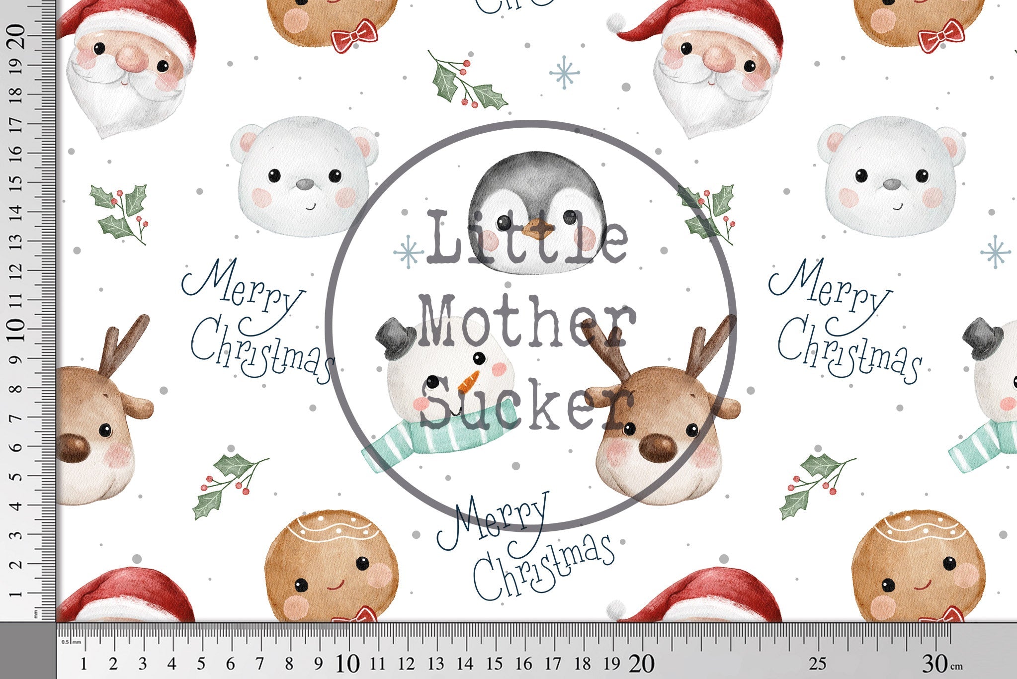 Frottee Jersey "Winter Friends" COLLECTION 0,5 m