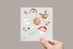 Lade das Bild in den Galerie-Viewer, Bügelbild "Winter Friends"
