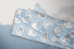 Lade das Bild in den Galerie-Viewer, Supersoft Premium BIO French Terry "Winter Friends" Freunde 0,5 m
