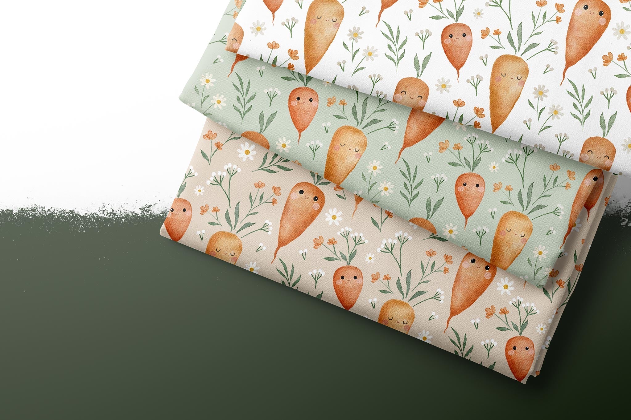 Design "Cute Carrots" COLLECTION 0,5 m