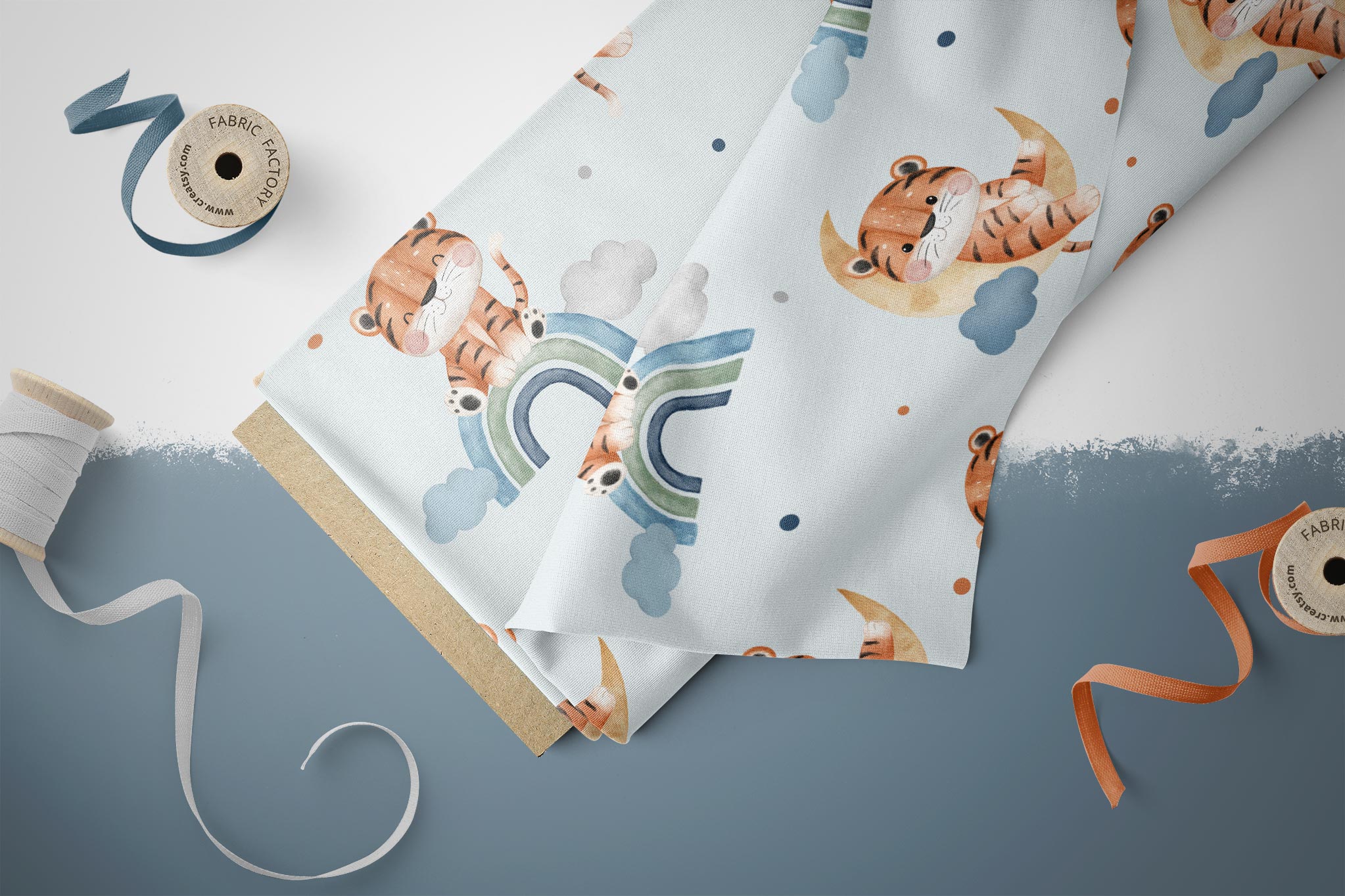 Design "Cute Little Tiger" COLLECTION 0,5 m