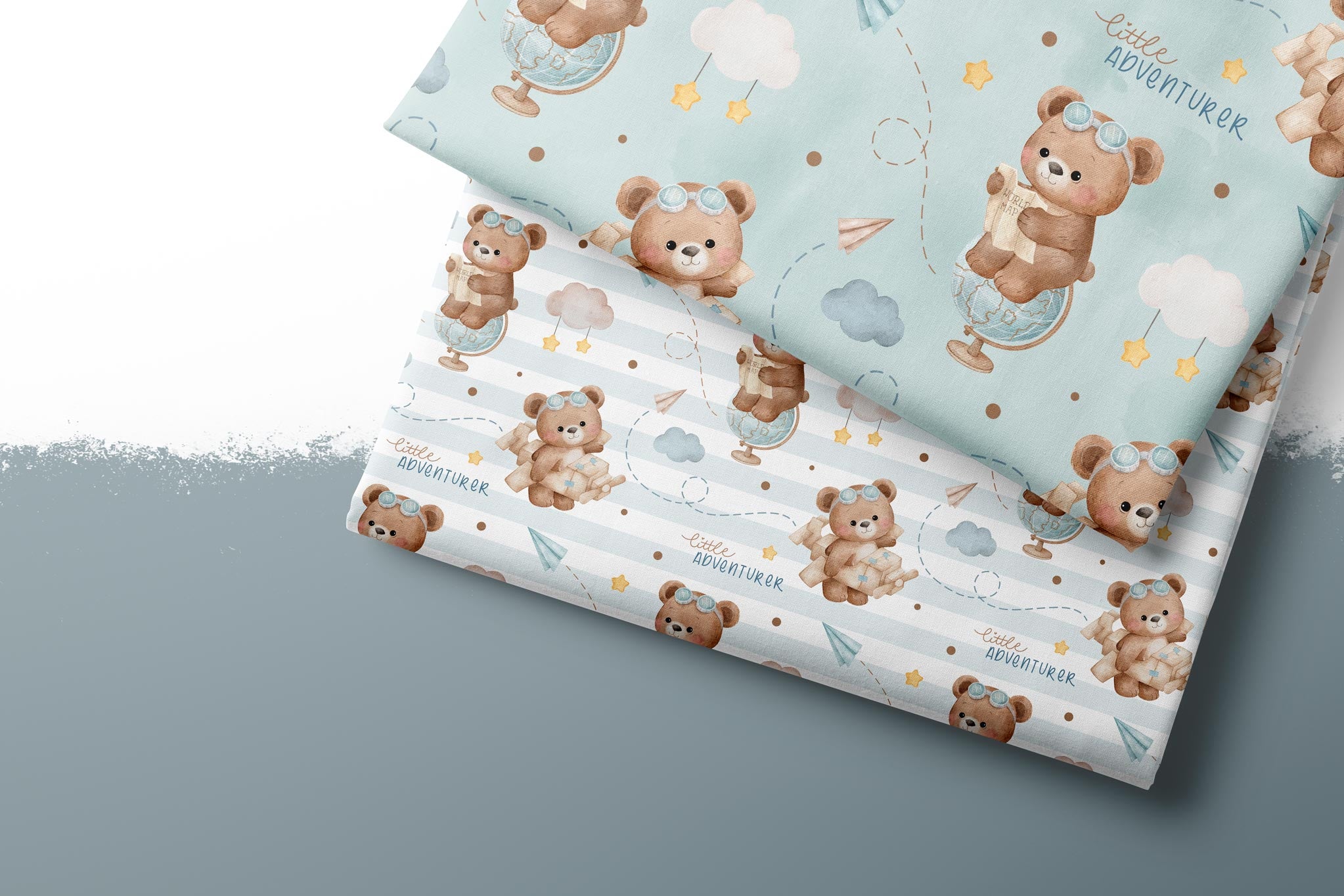 Design "Kleiner Weltentdeckbär" COLLECTION 0,5 m