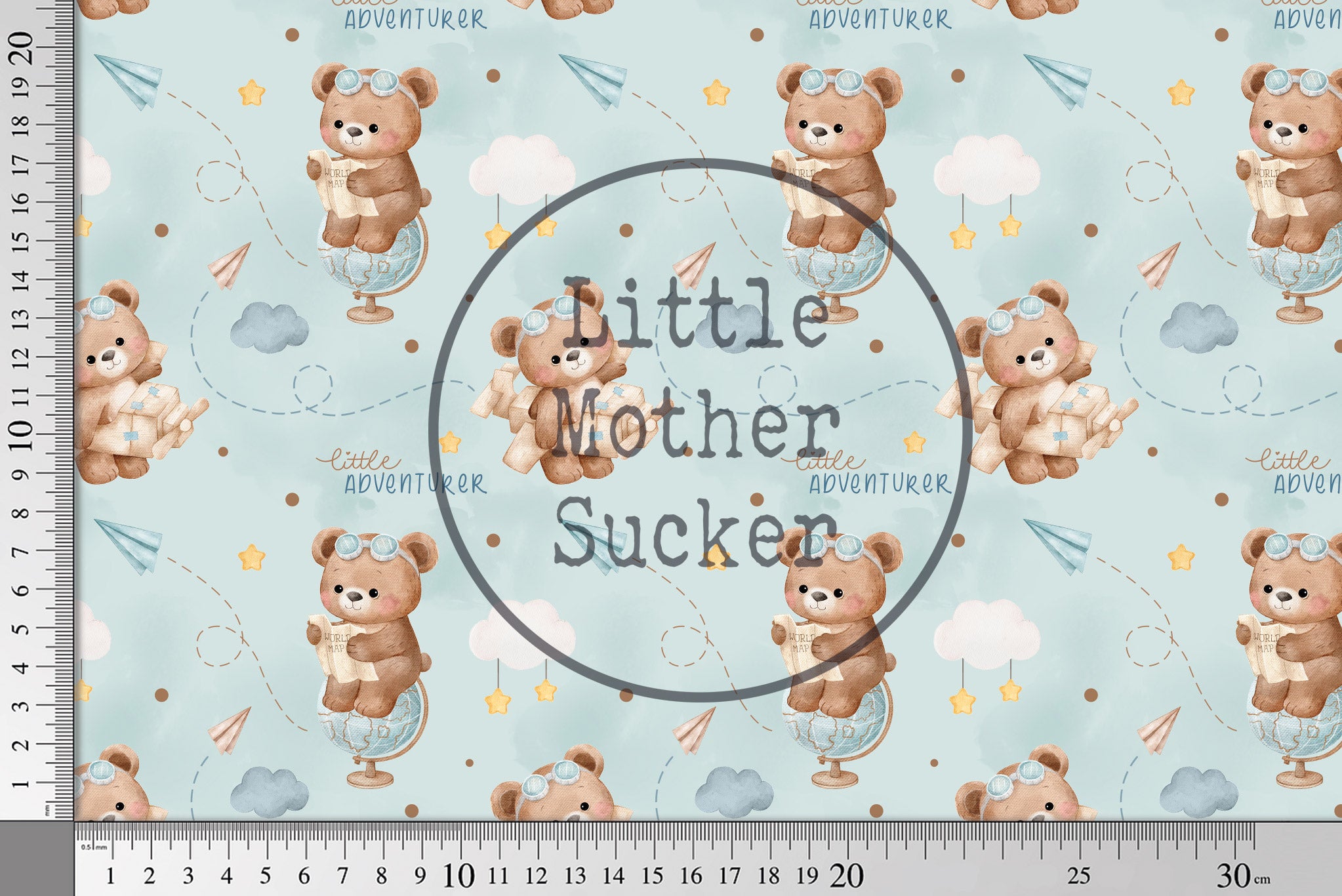 Design "Kleiner Weltentdeckbär" COLLECTION 0,5 m