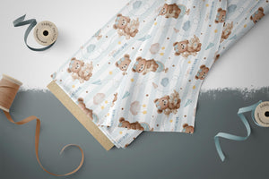Reste Paket "Nummer 021" 4 x 70 cm BIO Jersey