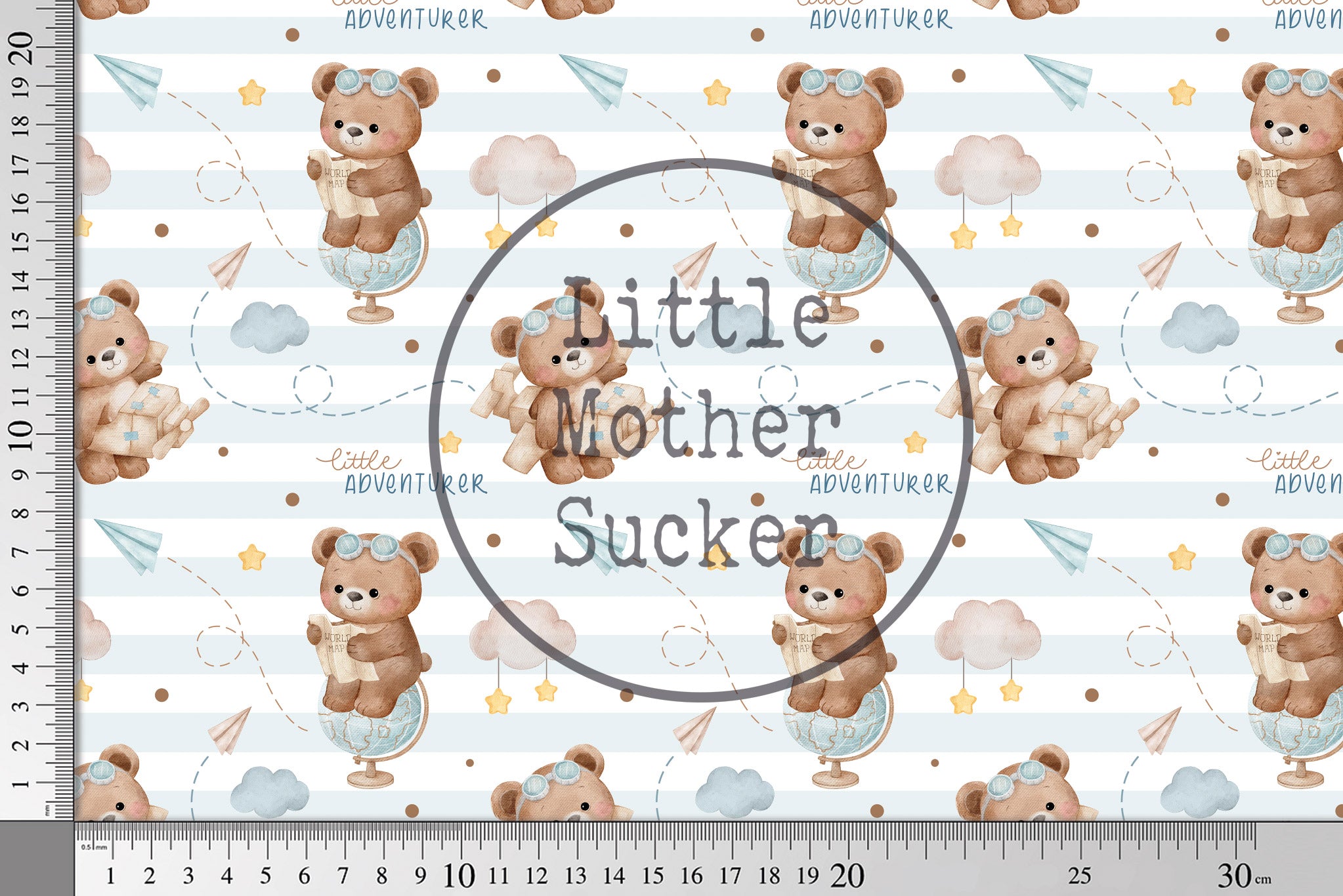 Design "Kleiner Weltentdeckbär" COLLECTION 0,5 m