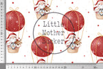 Lade das Bild in den Galerie-Viewer, Frottee Jersey &quot;Lora&#39;s Christmas&quot; Christmas Balloons 0,5 m Lager
