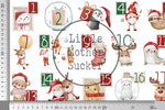 Lade das Bild in den Galerie-Viewer, Bügelbild &quot;Loras Adventskalender&quot; 24er Set Lager

