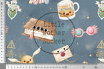Lade das Bild in den Galerie-Viewer, Supersoft Premium BIO Jersey "Magic Giggles" Night groß 0,5 m
